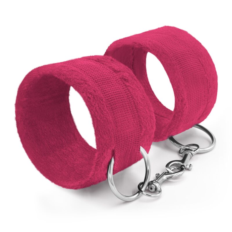 ALGEMAS DE VELCRO TOUGH LOVE COM CORRENTE DE 40CM EXTRA CRUSHIOUS ROSA - Image 3