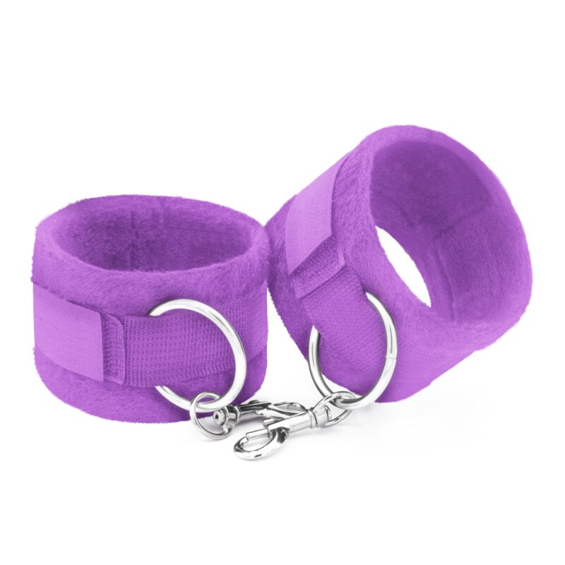 ALGEMAS DE VELCRO TOUGH LOVE COM CORRENTE DE 40CM EXTRA CRUSHIOUS ROXO - Image 5