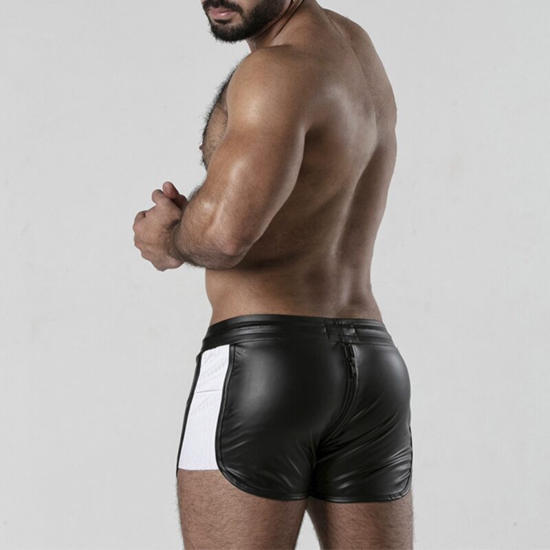 CALÇÃO PERNEIRA 2 WAY ZIPPER CONTRAST SHORT BRANCO LOCKER GEAR - Image 3