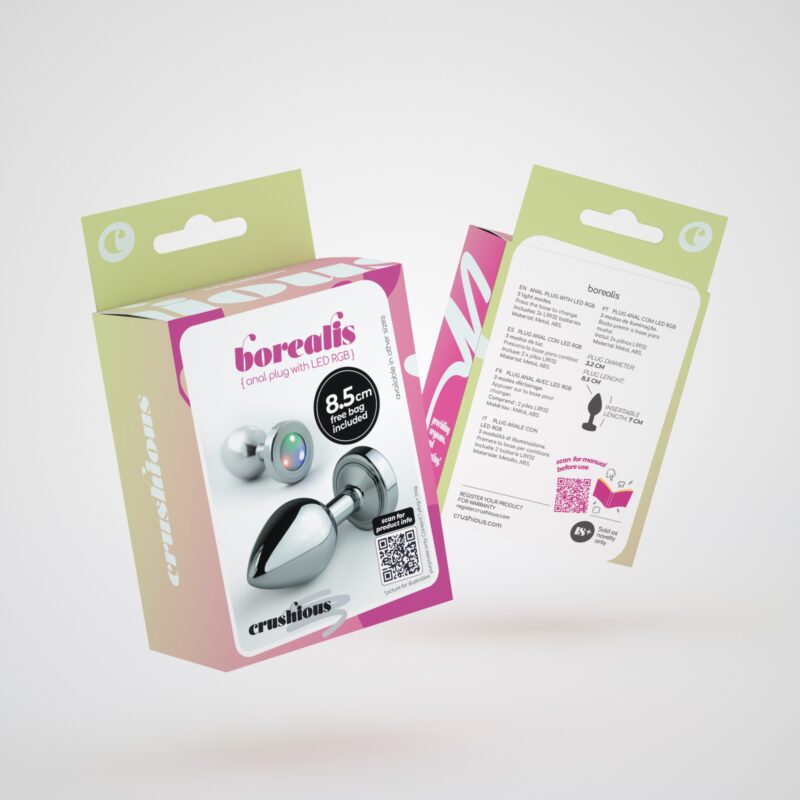 BOREALIS PLUG ANAL MÉDIO COM LED CRUSHIOUS - Image 9