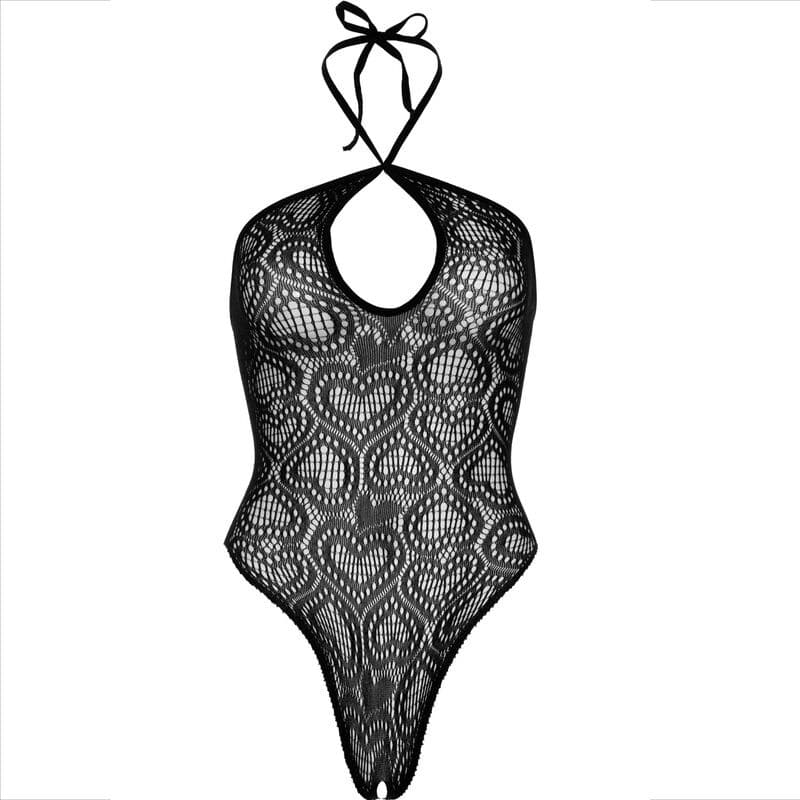 Leg Avenue - Body Seamless Halter Neck Preto - Image 6