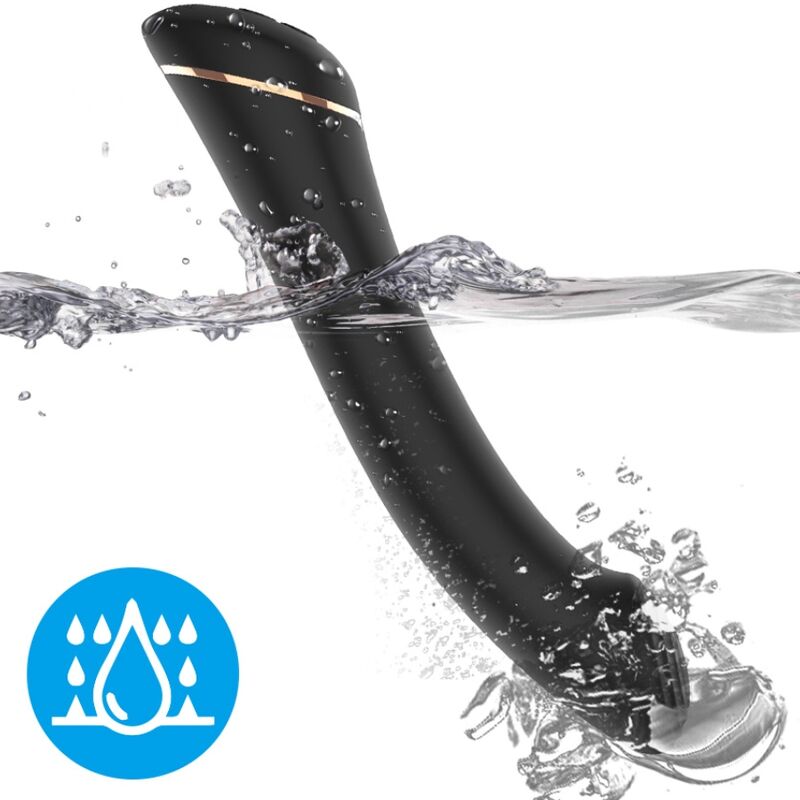 Armony - Vibrador Falt Head Silicone Preto - Image 2