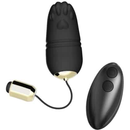 Armony - Kitty Egg Vibrador G-Spot Controle Remoto Preto