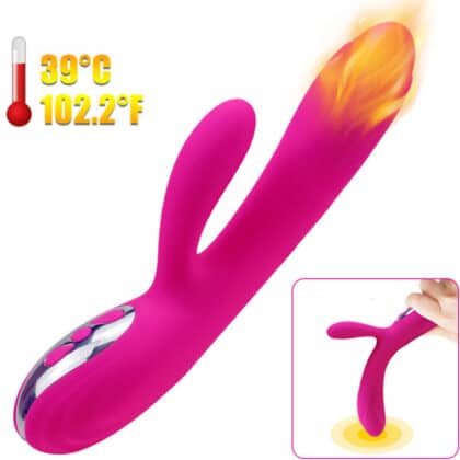 Armony - Vibrador E Estimulador Flexível Com Efeito De Calor Fúcsia