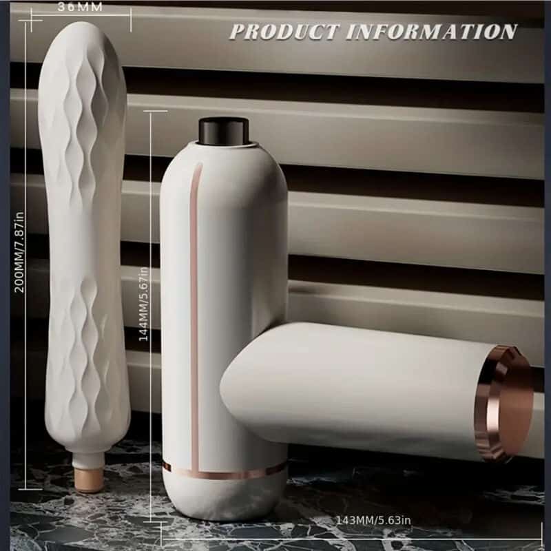 Armony - Mquina Fking Vibrador Ajustvel E Automtico Branco - Image 7