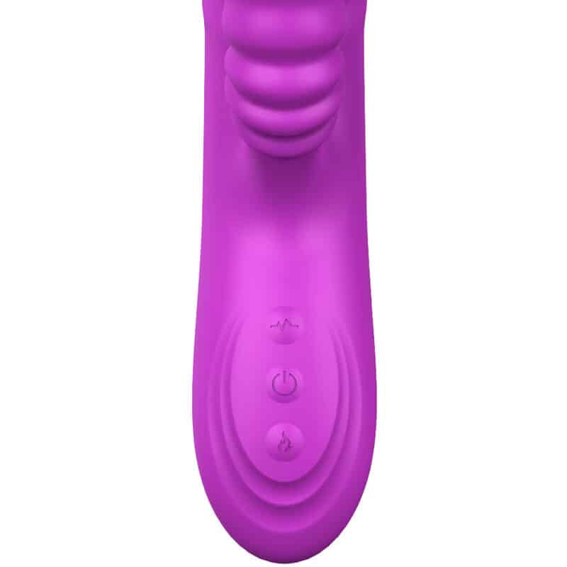 Armony - Angelia Vibrador Multifuno Língua Dupla Efeito De Calor Violeta - Image 5