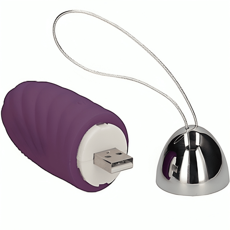 Armony - Ovo Vibratório Granular Jiuuy Violeta De Controle Remoto - Image 2