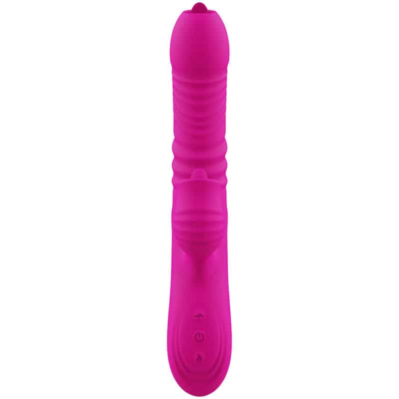 Armony - Fanny Multifunção Vibrador De Língua Dupla Fúcsia Efeito Calor - Image 6