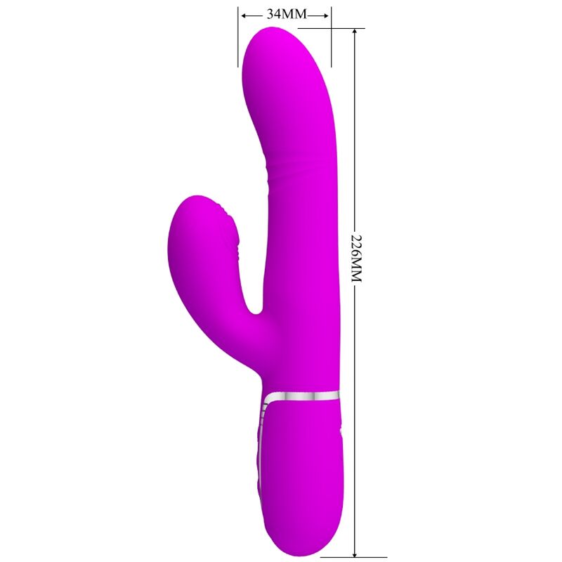 Pretty Love - Vibrador Multifunção G-Spot Fúcsia - Image 2