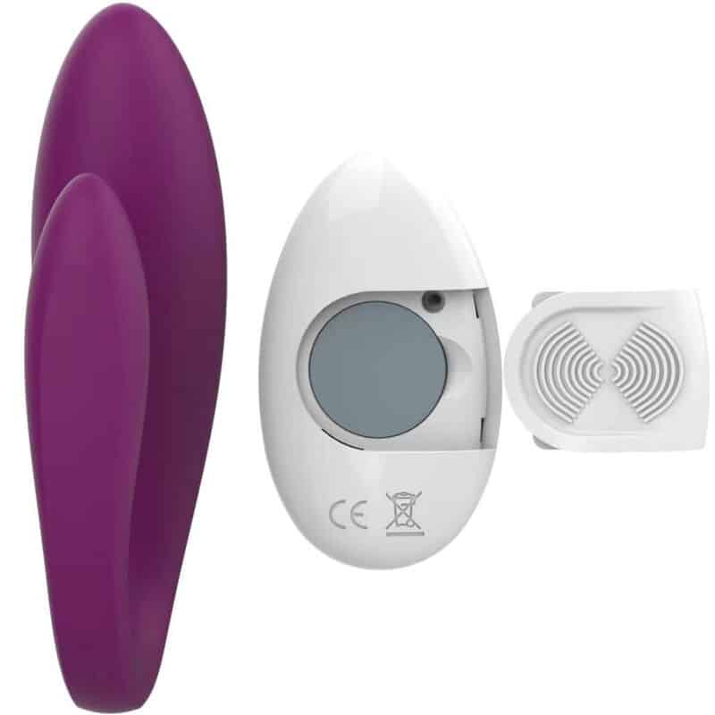 Armony - Vibrador Kitty Para Casais Violeta Controle Remoto - Image 6