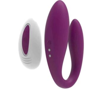 Armony - Vibrador Kitty Para Casais Violeta Controle Remoto