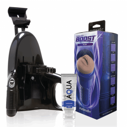 Fleshlight - Blow Lm Flesh Rp + Lançamento Universal + Lubrificante Aqua Quality 50 Ml