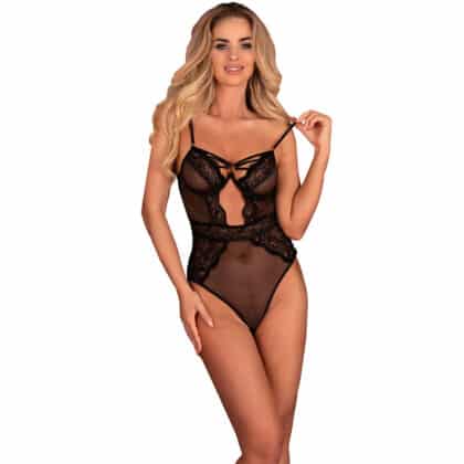 Livco Corsetti Fashion - Finasan Lc 90632 Corpo Preto L/Xl