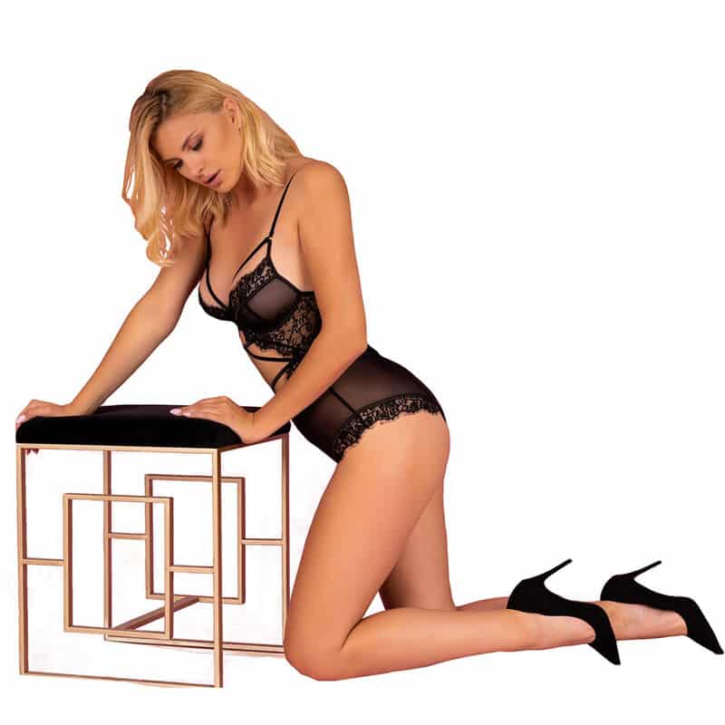 Livco Corsetti Fashion - Kylssiam Lc 90613 Corpo Preto - Image 3