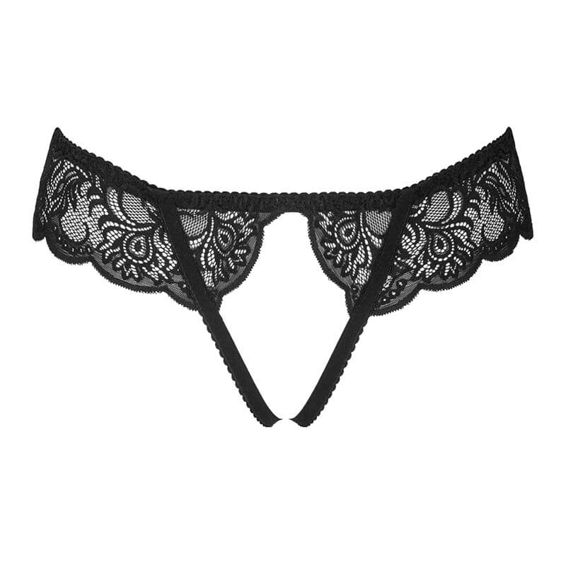 Livco Corsetti Fashion - Love Story Lc 90679 Cala Crotchless Preta L/Xl - Image 4