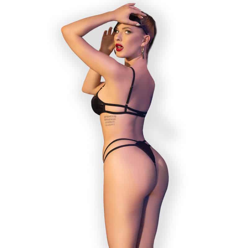 Chilirose - Conjunto Cr 4700 Body Preto S/M - Image 2