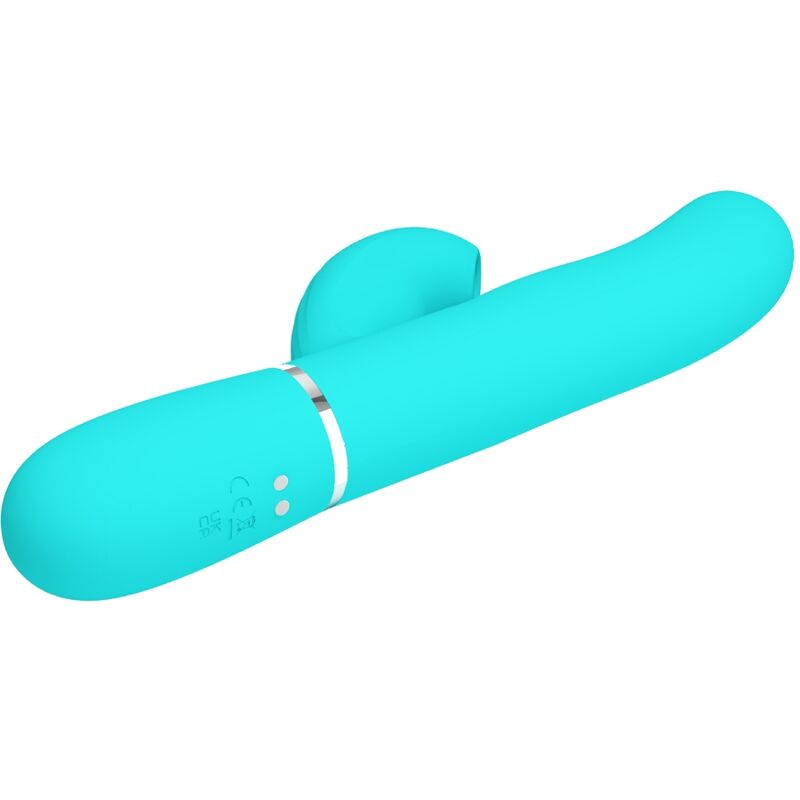 Pretty Love - Perlita Multifuno 3 Em 1 Vibrador G-Spot Aqua Verde - Image 4