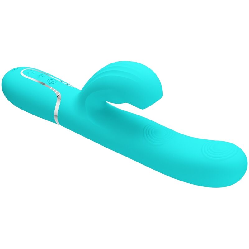 Pretty Love - Perlita Multifuno 3 Em 1 Vibrador G-Spot Aqua Verde - Image 6