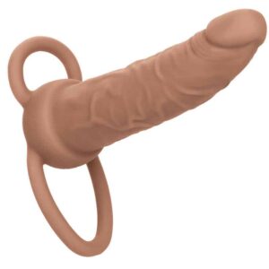 Calexotics - Performance Maxx Recarregvel Duplo Penetrador Pele Marrom