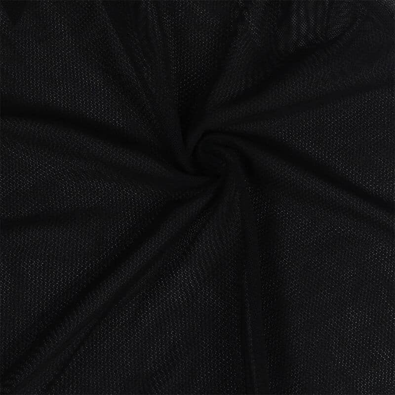 Subblime - Babydoll Tecido De Tule Com Detalhe Renda E Flor Preto L/Xl - Image 6