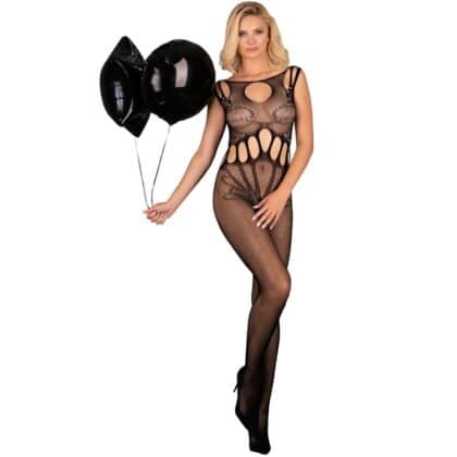 Livco Corsetti Fashion - Amahil Bodystocking Preto Tamanho Único