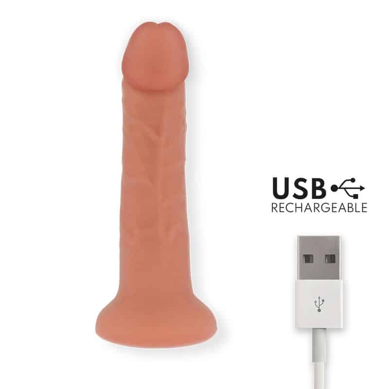 Oninder - Grande Vibrador Bogotá Dildo 9 Velocidades Natural 22 Cm -O- 4,5 Cm - Aplicativo Gratuito - Image 5