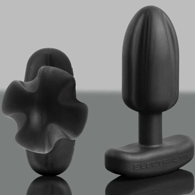 Electrastim - Plug Anal Tartarus Quadripolar Silicone Preto - Image 7