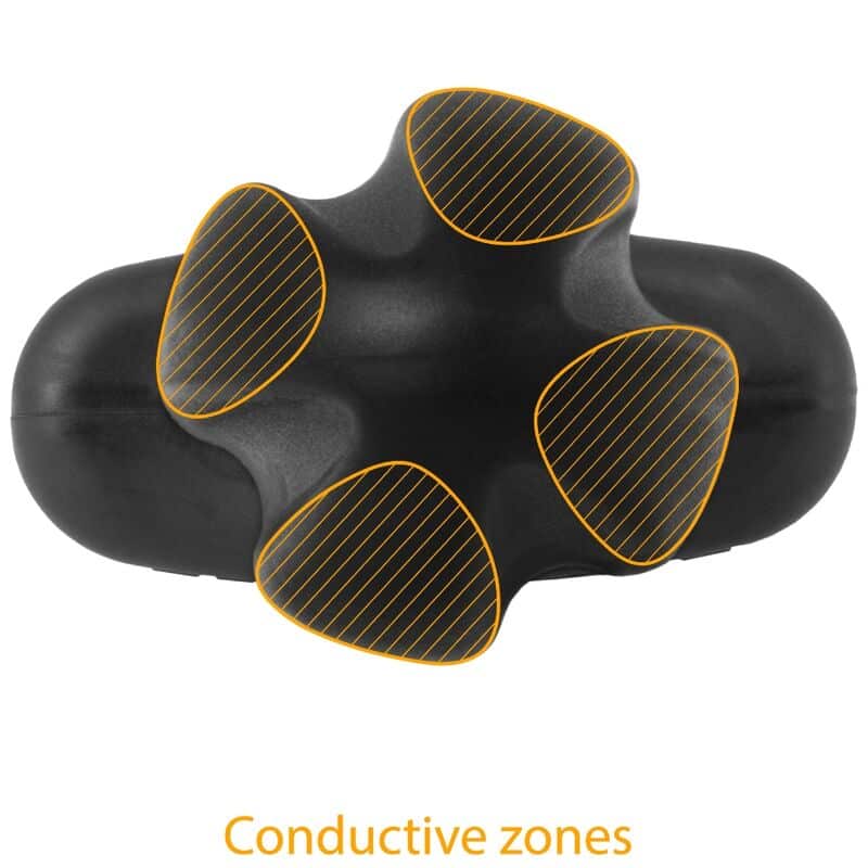 Electrastim - Plug Anal Tartarus Quadripolar Silicone Preto - Image 5