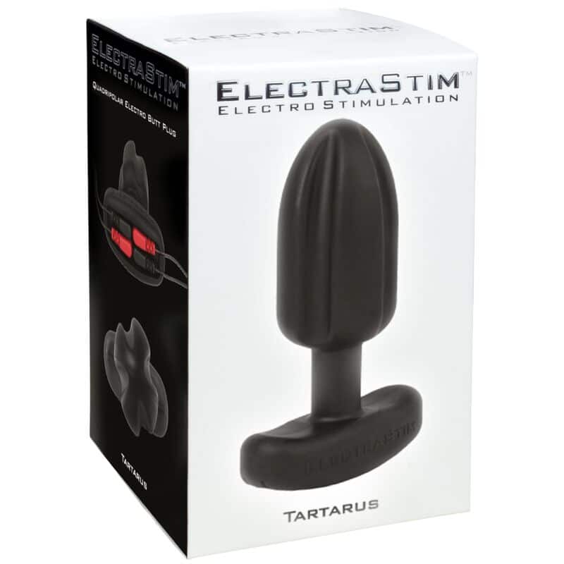 Electrastim - Plug Anal Tartarus Quadripolar Silicone Preto - Image 6