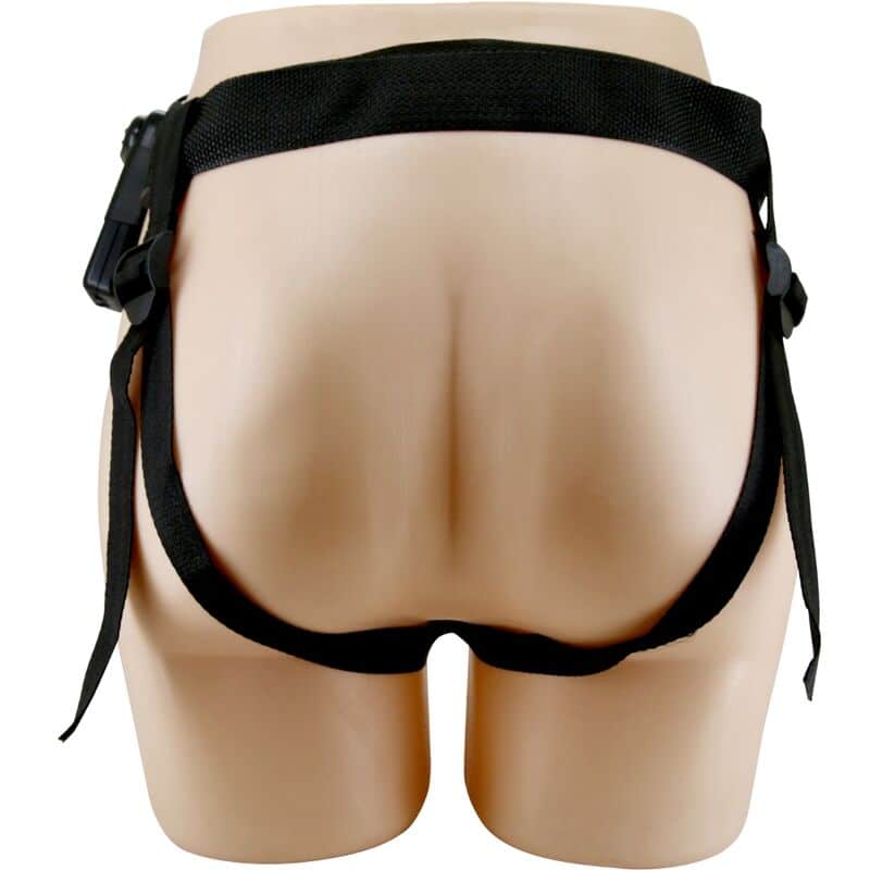 Pretty Love - Marion Harness Cuecas Universais Com Dildo Vibratório 19 Cm Marrom - Image 4