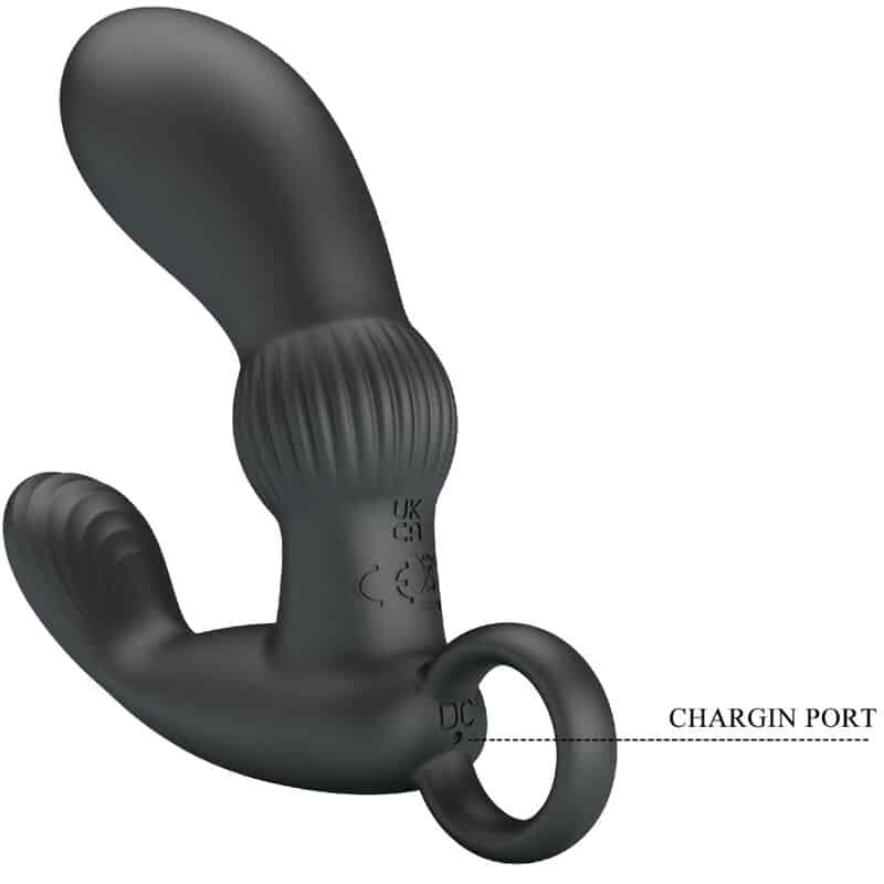 Pretty Love - Cayla Massageador Vibrador Anal Preto - Image 7