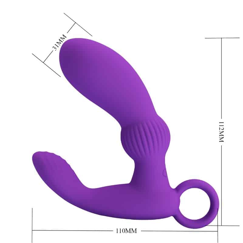 Pretty Love - Cayla Massageador Vibrador Anal Lila - Image 5