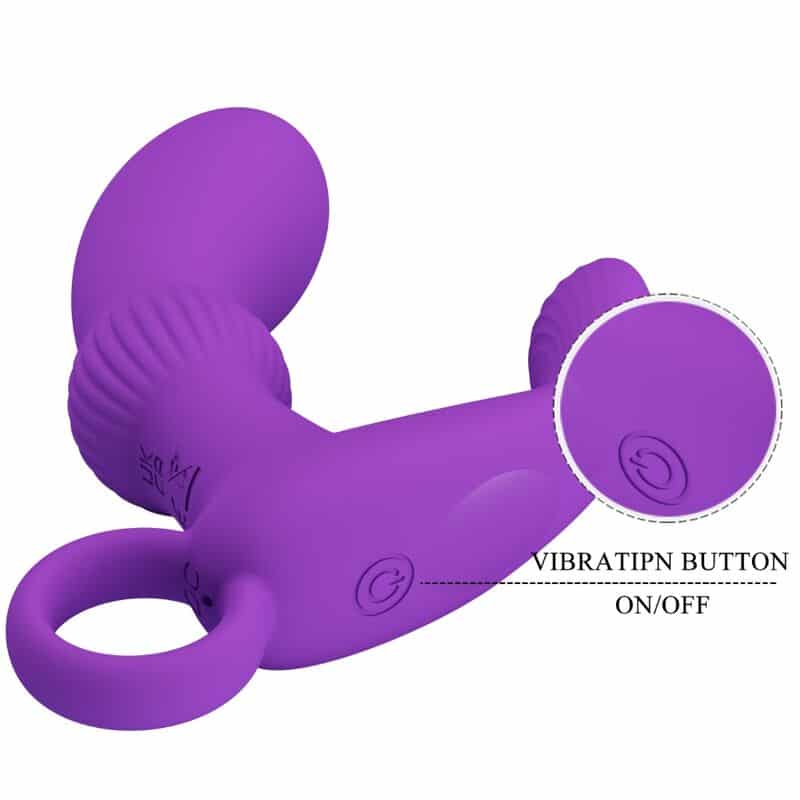 Pretty Love - Cayla Massageador Vibrador Anal Lila - Image 6