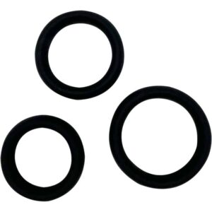 Alive - Kit Três Anéis De Prazer Sensual