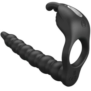 Pretty Love - Blackney Anéis Para Pênis Com Plug Vibrador