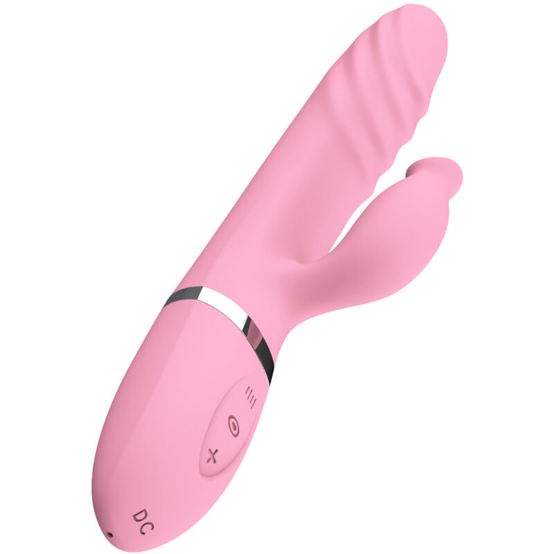 Armony - Vibrador E Thrusting Com Língua De Efeito De Calor Rosa - Image 2