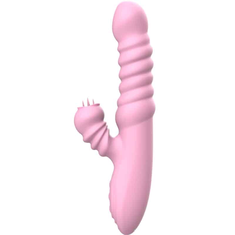 Armony - Vibrador Multifunção Com Efeito De Calor Estimulante De Língua Rosa - Image 2