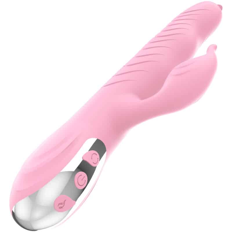 Armony - Marcia Vibrador & Thrusting Dupla Língua Efeito Calor Rosa - Image 5