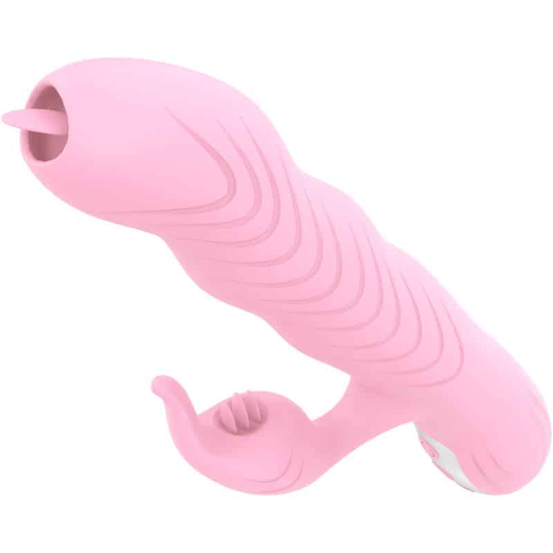 Armony - Marcia Vibrador & Thrusting Dupla Língua Efeito Calor Rosa - Image 2