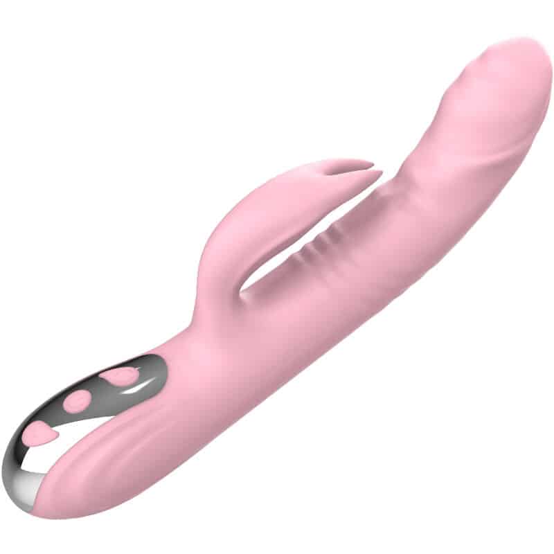 Armony - Vibrador De Coelho Totalmente Rosa Efeito De Calor - Image 4