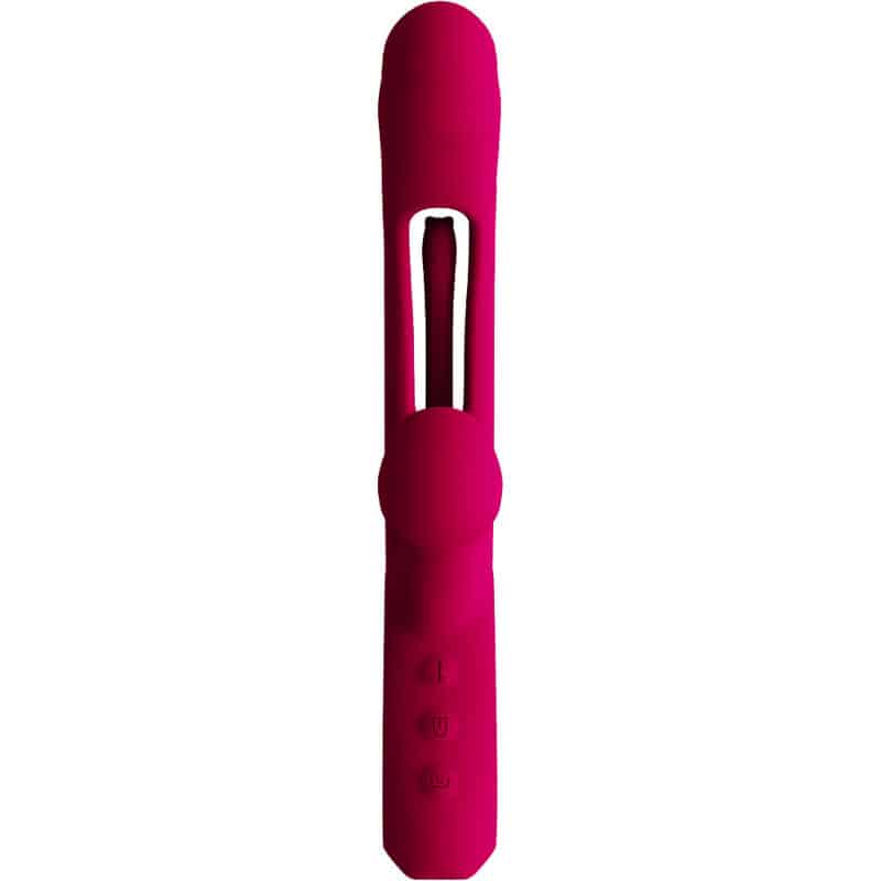 Armony - Vibrador De Impacto Swing E Estimulador Duplo Modelo 2 Bordeaux - Image 2