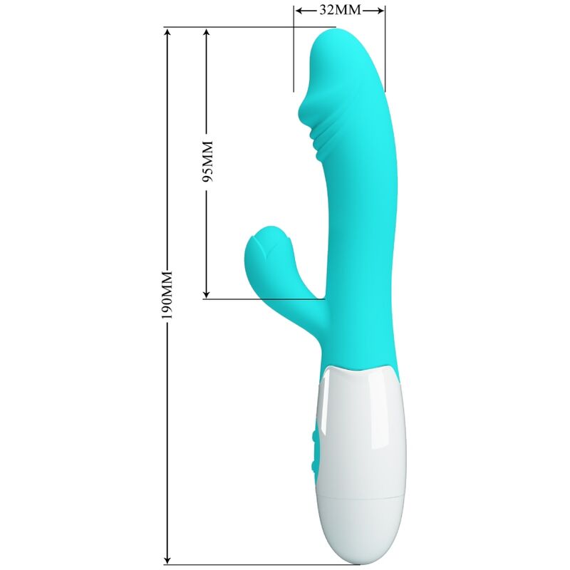 Pretty Love - Vibrador Snappy G-Spot Aqua Verde - Image 6