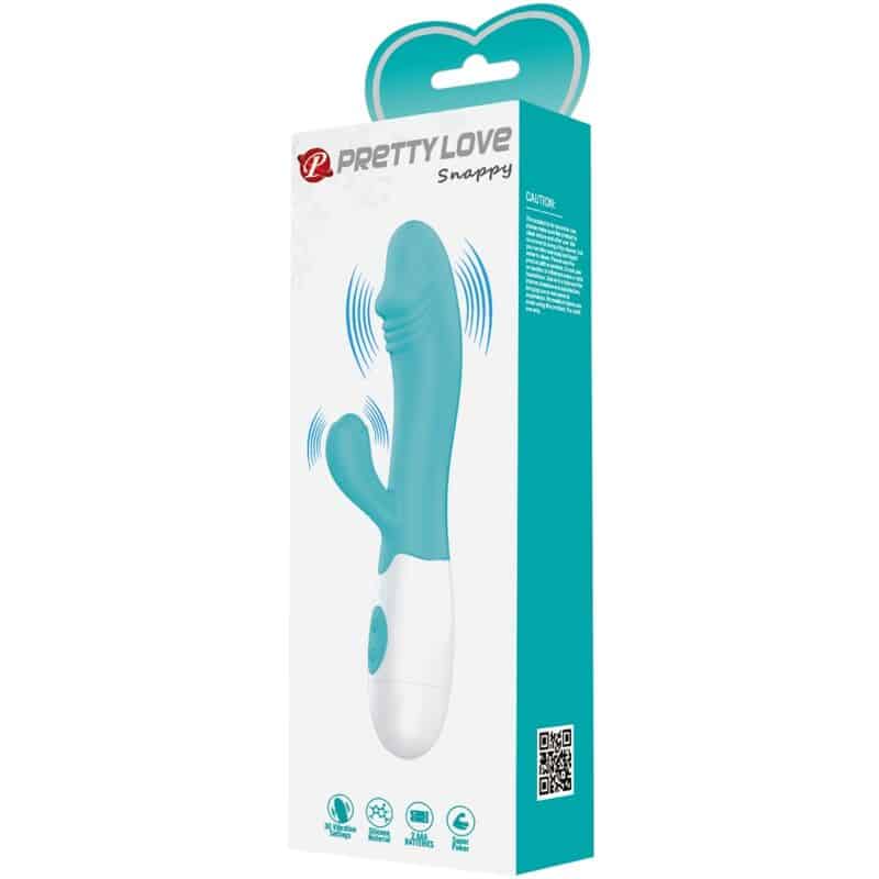 Pretty Love - Vibrador Snappy G-Spot Aqua Verde - Image 9