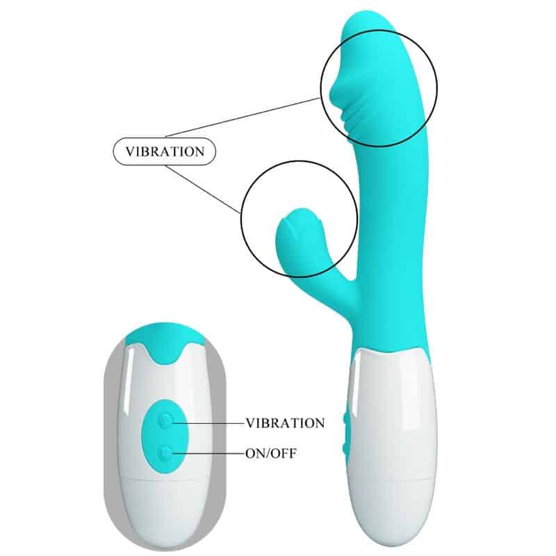 Pretty Love - Vibrador Snappy G-Spot Aqua Verde - Image 7