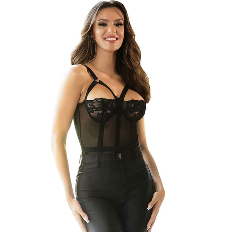 Subblime - Teddy Com Ala Liga Detalhe Peito Preto S/M - Image 5