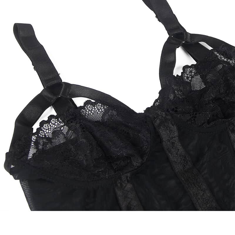 Subblime - Teddy Com Ala Liga Detalhe Peito Preto S/M - Image 8