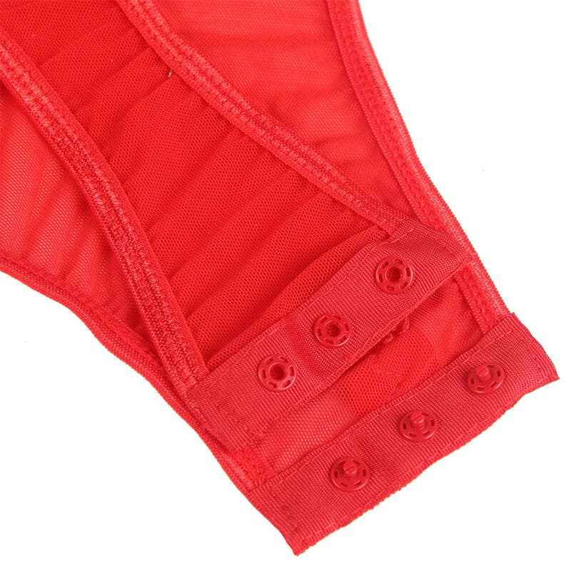 Subblime - Teddy Com Ala Liga Detalhe Peito Vermelho S/M - Image 9
