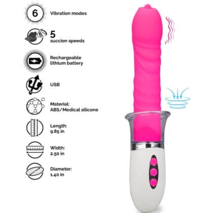 Armony - Vibrador Liberty E Impulso Com Língua