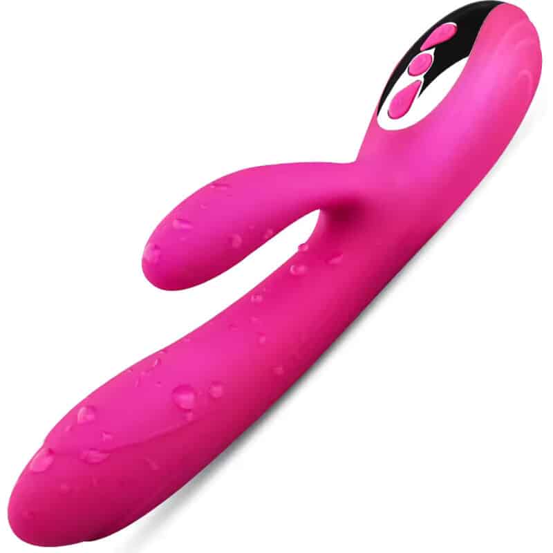 Armony - Vibrador E Estimulador Flexível Com Efeito De Calor Fúcsia - Image 5