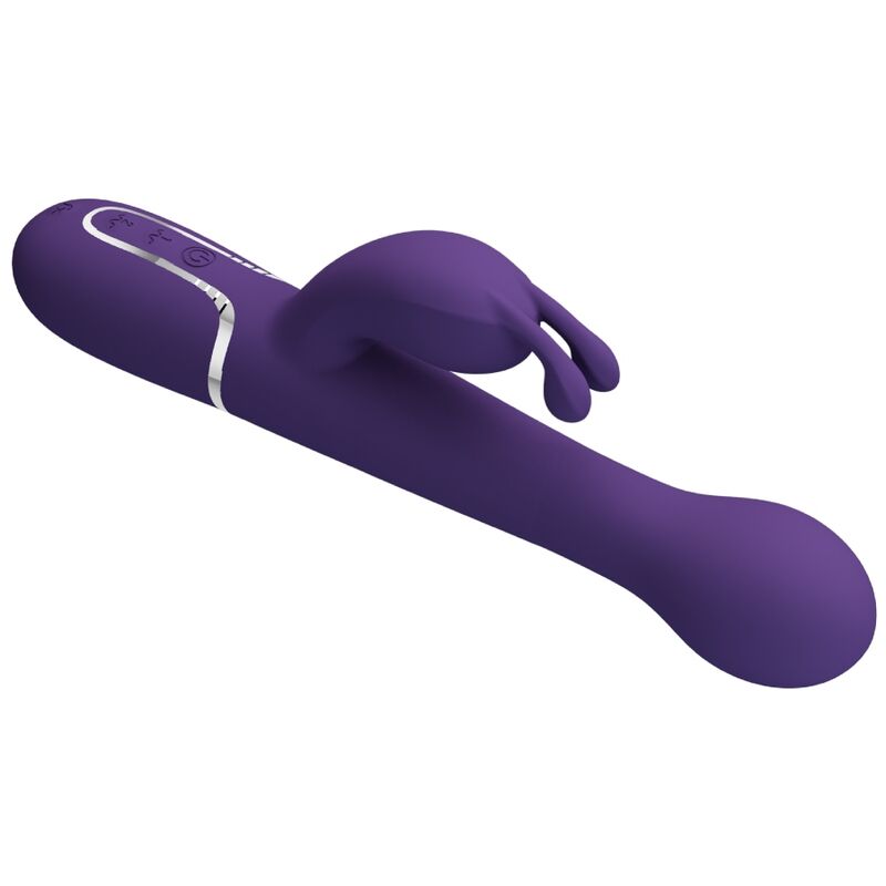 Pretty Love - Dejon Vibrador Coelho 3 Em 1 Multifuno Roxo - Image 7